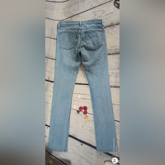 Y2K Highrise Long BlueJeans - Picture 9 of 15